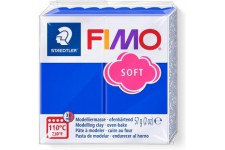 Staedtler - Fimo Soft - Pain Pte a   Modeler 57 g Bleu Brillant