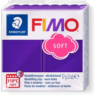 Staedtler - Fimo Soft - Pain Pate a   Modeler 57 g Prune