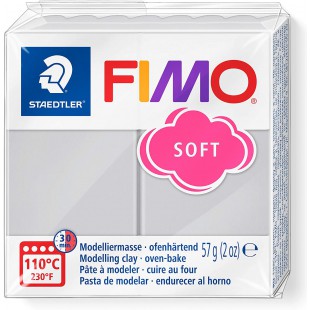 Staedtler - Fimo Soft - Pain Pte a   Modeler 57 g Gris Dauphin
