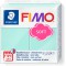 Staedtler FIMO Soft, Pate a  modeler extremement souple, Durcissant au four, Pour debutants et artistes, Pain pastel menthe de 5