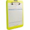 slim Mate, Ouvertes en haut cotes Noir 24 x 33,5 cm jaune fluo