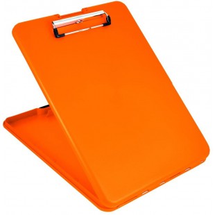 slim Mate, Ouvertes en haut cotes Noir 24 x 33,5 cm orange fluo