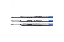 Mines Jumbo Pour Stylo Bille Pte Moyenne Bleu