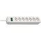 1158912 multiprise 2 m 7 Sortie(s) CA Blanc - Multiprises (2 m, 7 Sortie(s) CA, Blanc)