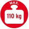 treteau MB 110, en acier, bleu