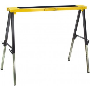 1444610 MB 120 KH Treteau de travail pliable, Noir/jaune/argent, 5 m