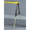 1444610 MB 120 KH Treteau de travail pliable, Noir/jaune/argent, 5 m