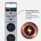 Super-Solid / 8-prises 2,5m 4.500A (argent) avec Protection contre les surtensions