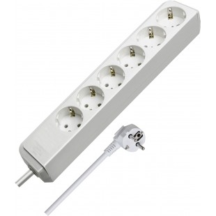 1159420015 Eco-Line Prolongateur multiprise Blanc