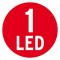 Brennenstuhl Multi-testeur electronique avec lampe de poche 1 LED (tests de continuite et de polarite)