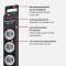 Super Solid Line Prolongateur Multiprise 8-Prises, Gris/Noir avec Interrupteur,1153380118
