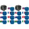 Reisestecker-Set mit 7 Steckern