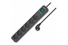 A1945551301159710515 1159710515-Base maºltiple Eco-Line Con proteccion Contra sobretension (Color Antracita, 6 Tomas 