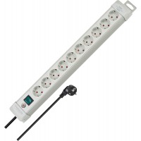 1955500100 - Base maºltiple Premium-Line gris claro con varias posibilidad de instalacion y fijacion (10 tomas)