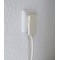 A1943251301168980210 1168980210-Alargador electrico IP20 H05VV-F3G1,5 de 10 m (Blanco) Con clavija Plana, Multicolor, 10m