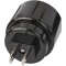 1508450 Adaptateur secteur de voyage Euro/USA-Japon, Noir