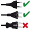 1508450 Adaptateur secteur de voyage Euro/USA-Japon, Noir
