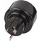 1508440 Adaptateur Secteur de Voyage Prise de Terre/Australie-Chine, Noir