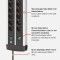 1391000916 - Base maºltiple Premium-Alu-Line Technics Con 2 y 3 interruptores (16 Tomas)