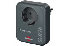 Adaptateur de prise avec protection anti-surtension 13500 A pour appareils electriques Anthracite