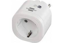 1294850 BrennenstuhlConnect WA 3000 XS01 Wi-FI Compatible avec Alexa et Google Assistant, Pas de hub necessaire, Prise Intellige