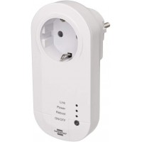 A1945651001294840 1294840-Enchufe Inteligente Connect WiFi Con transmisor de 433MHz WA 3600 LRF01 433, Multicolor