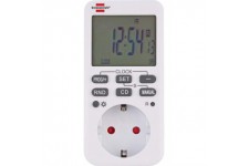 Comfort-Line Programmateur hebdomadaire numerique, Prise programmable numerique (minuterie hebdomadaire pour l'interieur, Foncti