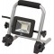 Brennenstuhl Projecteur LED portable EL 750 M (10W, 900lm, 6500K, IP65, projecteur de chantier LED avec 1,5m de cable, support r