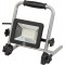 Brennenstuhl Projecteur LED portable EL 2050 M (30W, 2700lm, 6500K, IP65, projecteur de chantier LED avec 1,5m de cable, support