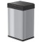 Hailo 0840-121 BigBox Collecteur de Dechet Acier Inoxydable Argent 53 x 35 x 8 cm 35 L