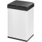 0840-131 BigBox Collecteur de Dechet Acier Inoxydable Blanc 53 x 35 x 8 cm 40 L