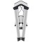 - Marche Pied Double acces 2x2 marches Pliant en Aluminium Hailo D60