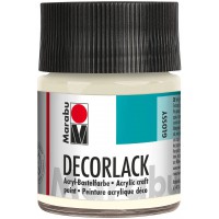  Peinture Acrylique "Decorlack", Incolore, 50 ml Dans