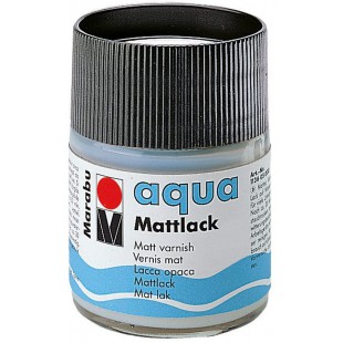 Pochoir Motif 113605000 Aqua 50 ML Vernis Mat, Transparent