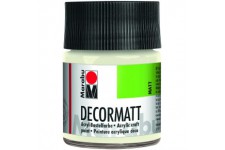 Marabu-Decor Mat 50 ml Blanc