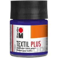 051 Textil Plus Peinture pour Tissu Violet fonce 50 ML