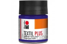 051 Textil Plus Peinture pour Tissu Violet fonce 50 ML