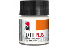 070 50 ML Textil Plus Peinture, Blanc