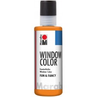 Creativ Company Window Color Fun & Fancy, 80 ML, Orange, Peinture