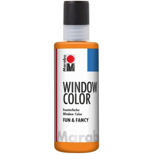 Creativ Company Window Color Fun & Fancy, 80 ML, Orange, Peinture