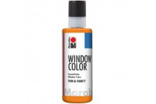 Creativ Company Window Color Fun & Fancy, 80 ML, Orange, Peinture