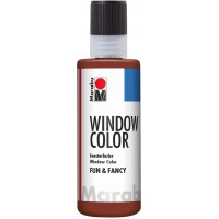 040604046 Coloration pour fenetre 80 ml - Marron moyen