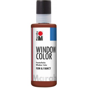 040604046 Coloration pour fenetre 80 ml - Marron moyen