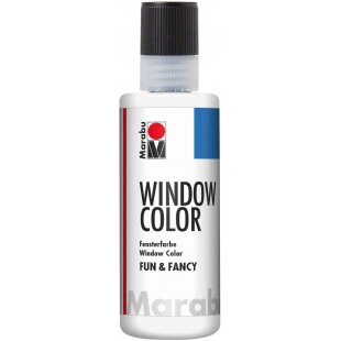 Window Color Fun & Fancy, 80 ML, Blanc, Peinture