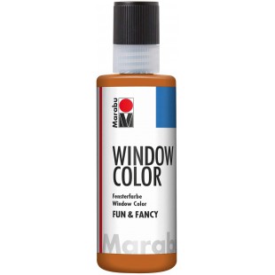 Window Color Fun & Fancy, 80 ML, Marron Clair,
