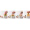 Pochoir Motif 031 15 ML Peinture Facile en marbre, Rouge Cerise