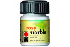  Peinture "Easy Marble" Flacon 15 ml Blanc