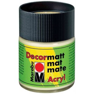  Peinture acrylique "Decormatt" Flacon 50ml Vert