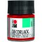 Peinture acrylique « Decorlack », rouge cerise, 50 ml, en verre