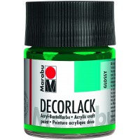  Peinture Acrylique"Decorlack", Vert Vif, 50 ml